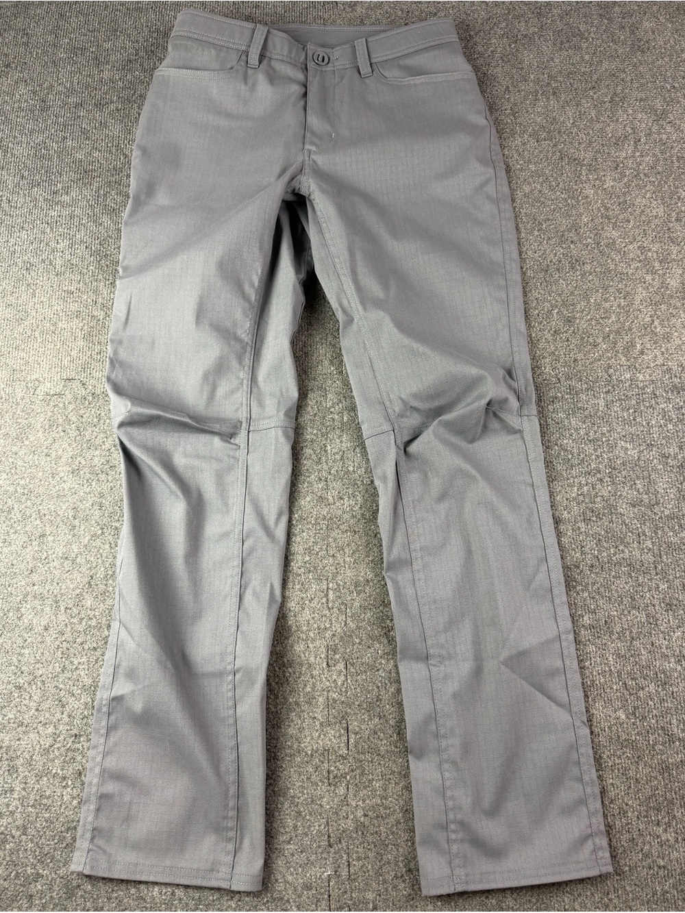 Under Armour Loose Mens Ripstop Articulated Knee Hiking Pants Size 30x32 Gray